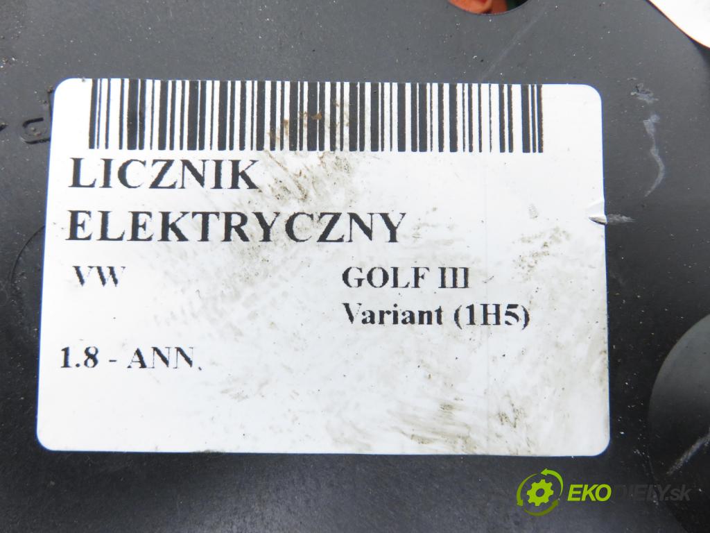 VW GOLF III Variant (1H5) KOMBI 1997 55,00 1.8 - ANN 1781,00 Prístrojovka elektrický 1H0919860C ; 354001002