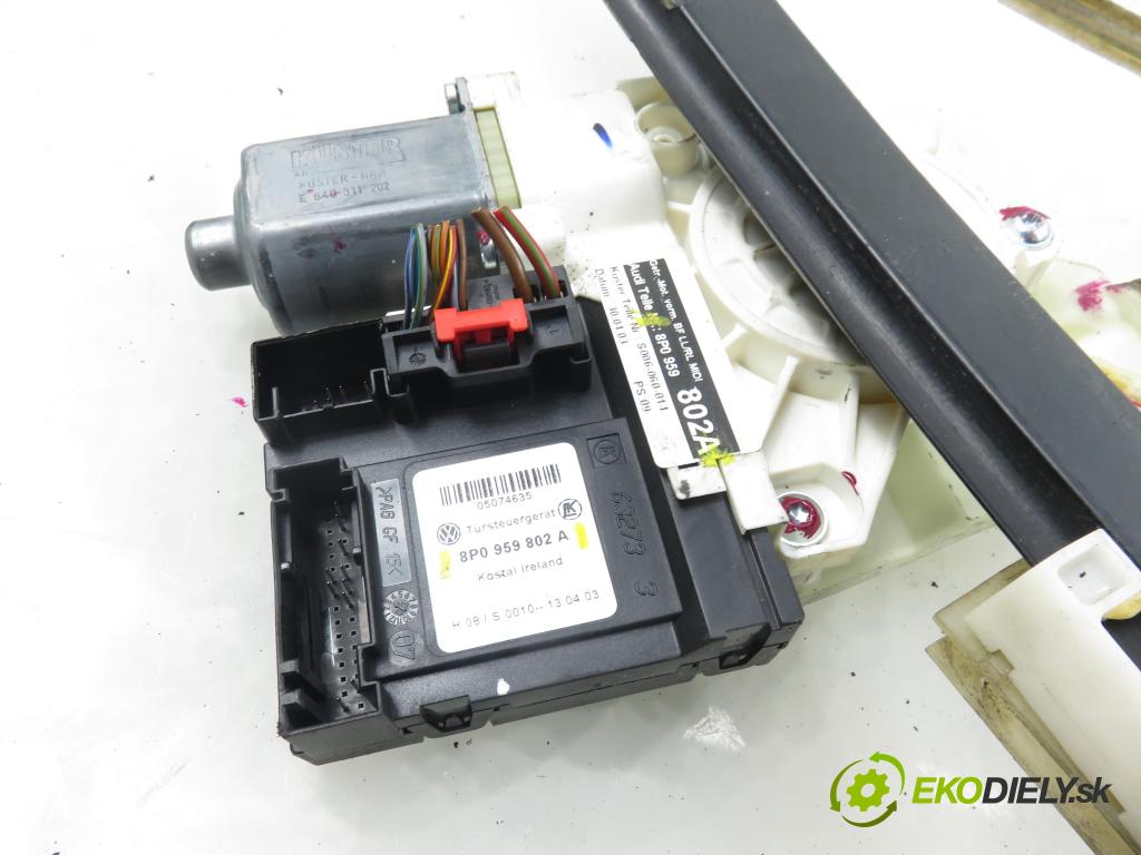 AUDI A3 (8P1) HB 2003 103,00 2.0 TDI PD 16V 140 1968,00 Mechanizmus okien 3D 8P0959802A
