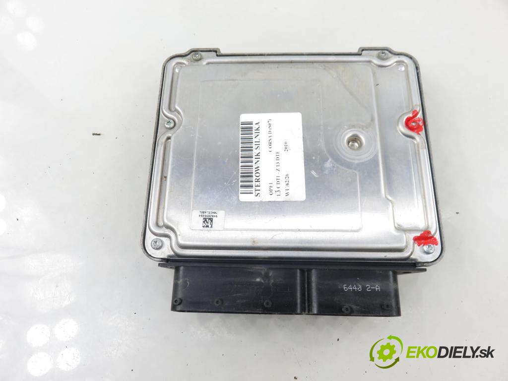 OPEL CORSA D (S07) HB 2010 70,00 1.3 CDTI - Z 13 DTE 1248,00 řídící jednotka motora 55580691 ; 0281017950