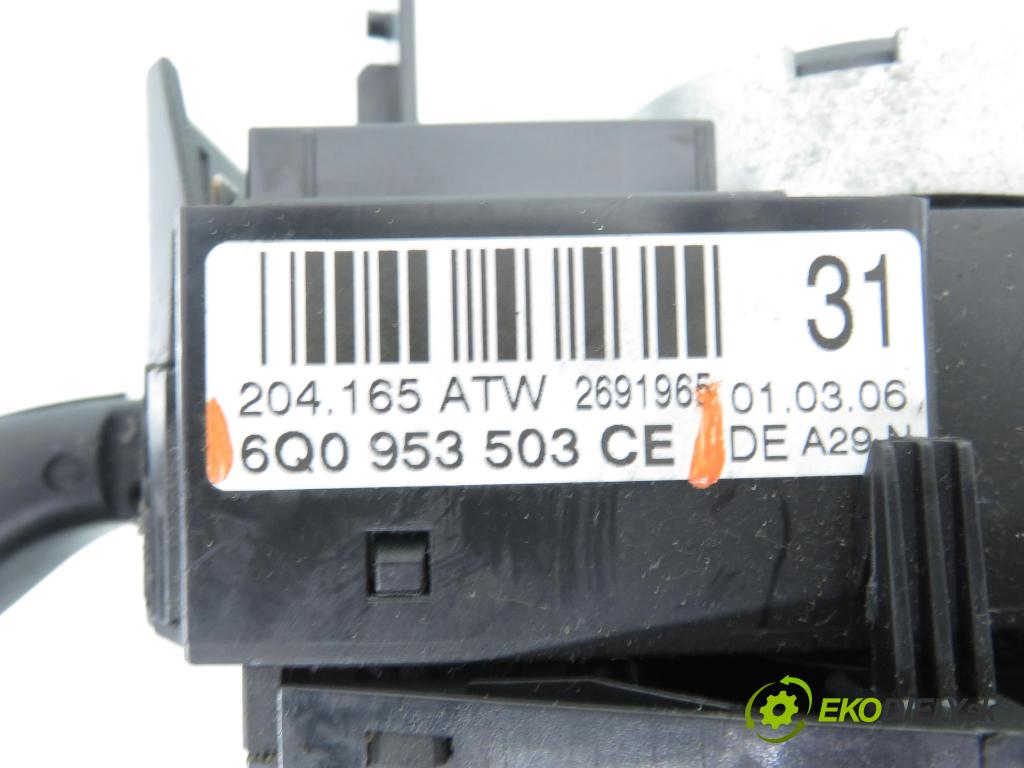 VW POLO (9N_) HB 2006 40,00 1.2 - BMD 1198,00 PAKA/ŘAZENÍ/SADA: 6Q0953503CE