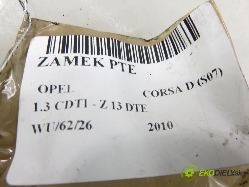 OPEL CORSA D (S07) HB 2010 70,00 1.3 CDTI - Z 13 DTE 1248,00 zámok PTE 13258267