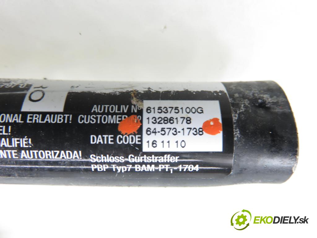 OPEL CORSA D (S07) HB 2010 70,00 1.3 CDTI - Z 13 DTE 1248,00 zapínače pásů PŘEDNÍ: 13286178