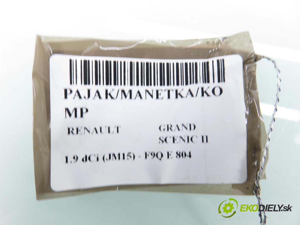 RENAULT GRAND SCENIC II (JM0/1_) MINIVAN 2006 0,00 1.9 dCi (JM15) - F9Q E 804 1870,00 PAKA/ŘAZENÍ/SADA: 8200127727