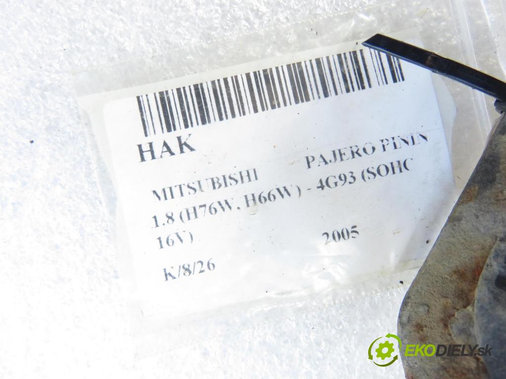 MITSUBISHI PAJERO PININ (H6_W, H7_W) SUV 2005 84,00 1.8 (H76W, H66W) - 4G93 (SOHC 16V) 1834,00 Hák