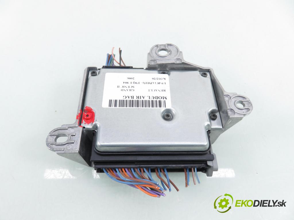 RENAULT GRAND SCENIC II (JM0/1_) MINIVAN 2006 0,00 1.9 dCi (JM15) - F9Q E 804 1870,00 MODUL air BAG 8200411956B