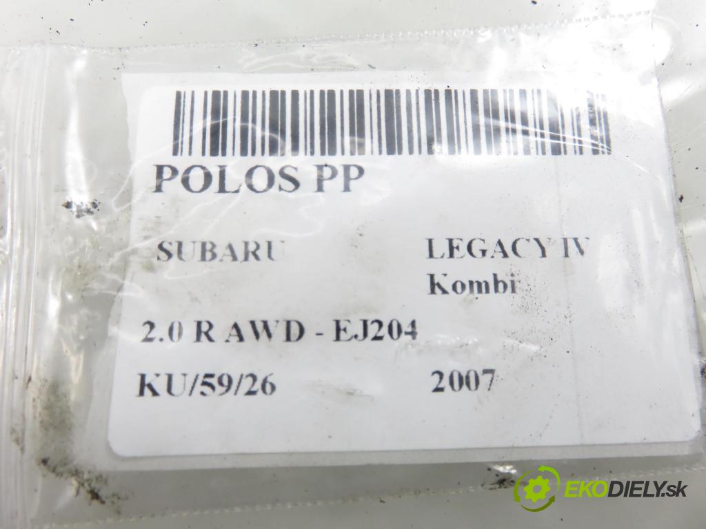 SUBARU LEGACY IV Kombi (BP) KOMBI 2007 121,00 2.0 16V DOHC AWD (BP5) - EJ204 EJ20F BiFuel 1994,00 Poloos PP