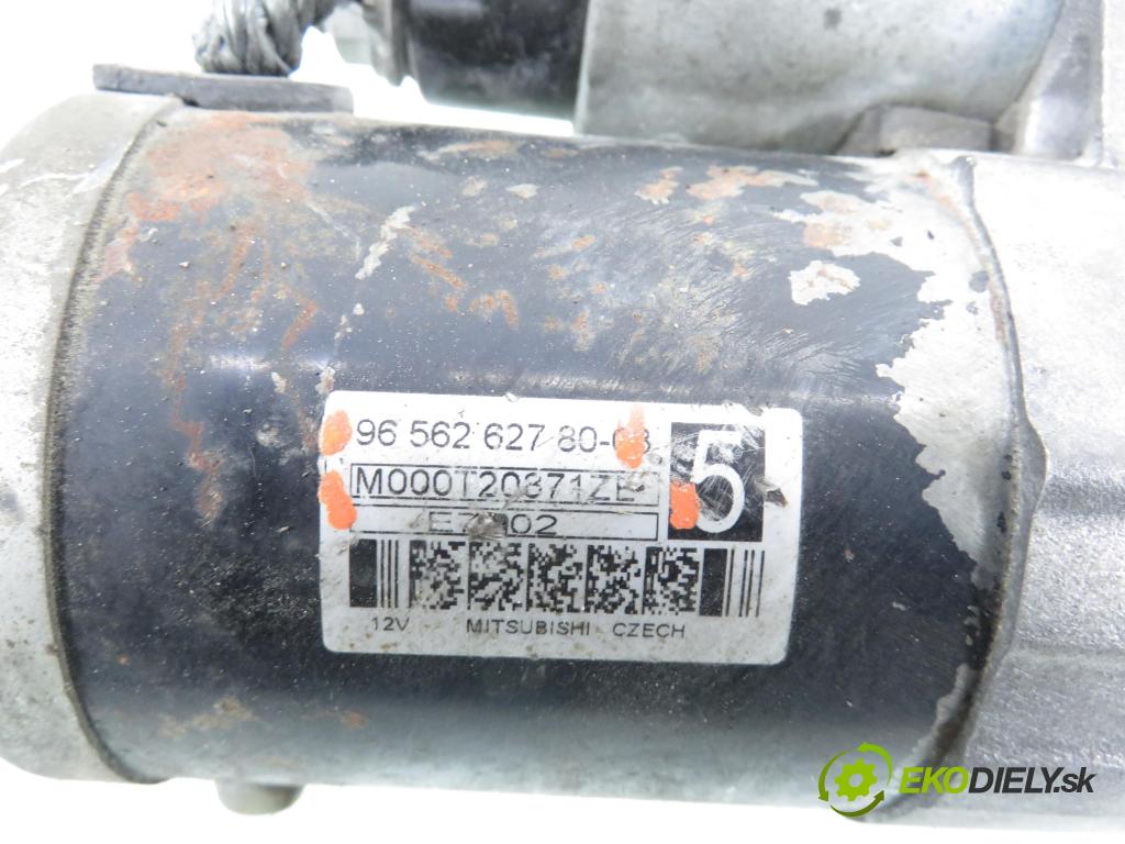 PEUGEOT 307 Break (3E) KOMBI 2003 66,00 2.0 HDI 90 - RHY (DW10TD) 1997,00 startér 9656262780 ; M000T20871ZE (Startér)