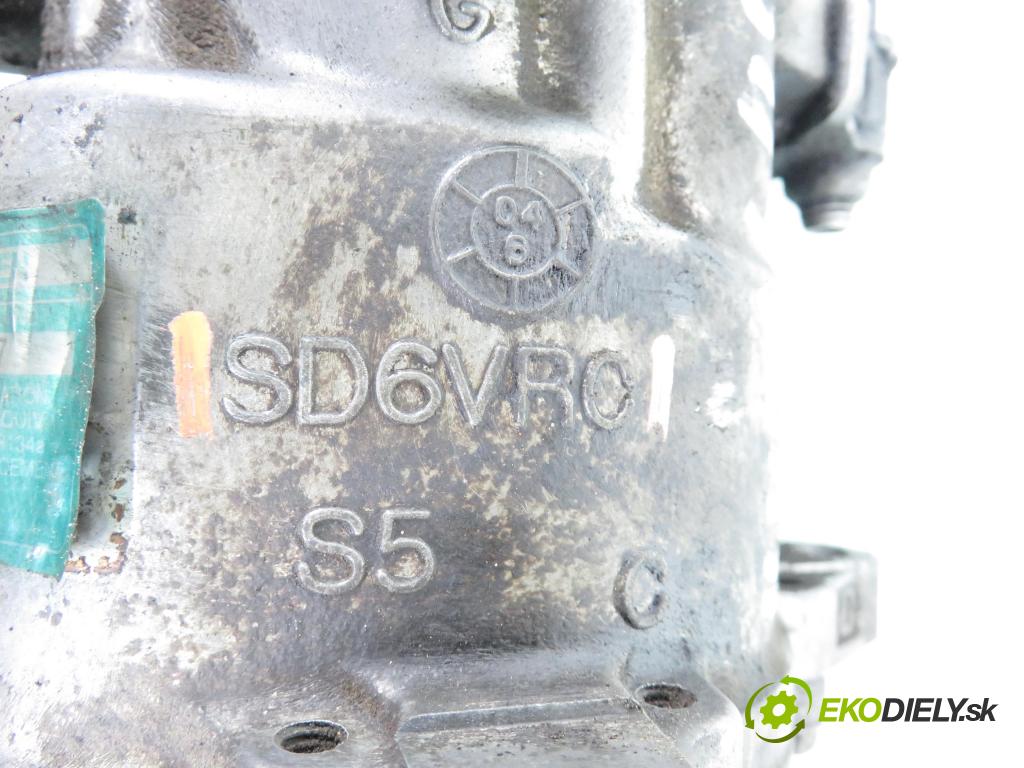 PEUGEOT 307 Break (3E) KOMBI 2003 66,00 2.0 HDI 90 - RHY (DW10TD) 1997,00 KOMPRESOR: klimatizácie SD6VRC (Kompresor klimatizácie)