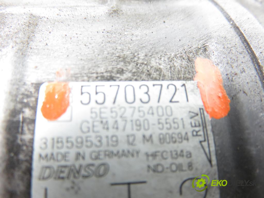 OPEL CORSA D (S07) HB 2010 70,00 1.3 CDTI - Z 13 DTE 1248,00 KOMPRESOR: klimatizácie 55703721 (Kompresor klimatizácie)