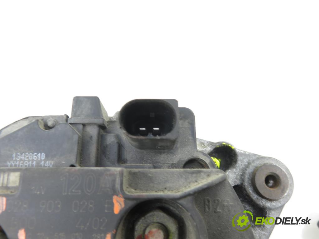 SEAT LEON (1M1) HB 2002 81,00 1.9 TDI 110 - ASV 1896,00 Alternátor 028903028E (Alternátor)