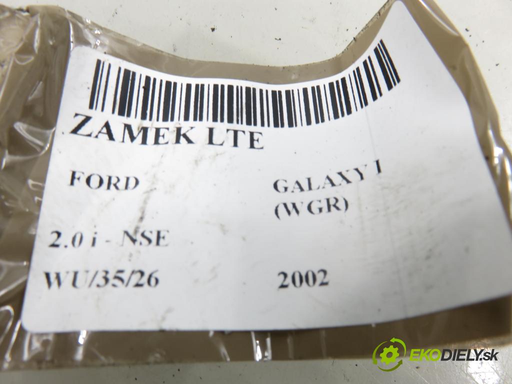 FORD GALAXY (WGR) MINIVAN 2002 85,00 2.0 i DOHC 116 - NSE 1998,00 zámok LTE 