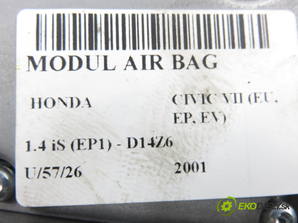 HONDA CIVIC VII Hatchback (EU, EP, EV) HB 2001 66,00 1.4 iS (EP1) 90 - D14Z6 1396,00 MODUL air BAG 77960S6AG921M2