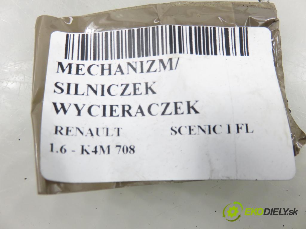 RENAULT SCENIC I (JA0/1_) MINIVAN 2002 0,00 1.6 - K4M 708 1598,00 Motorček stieračov 0390241379