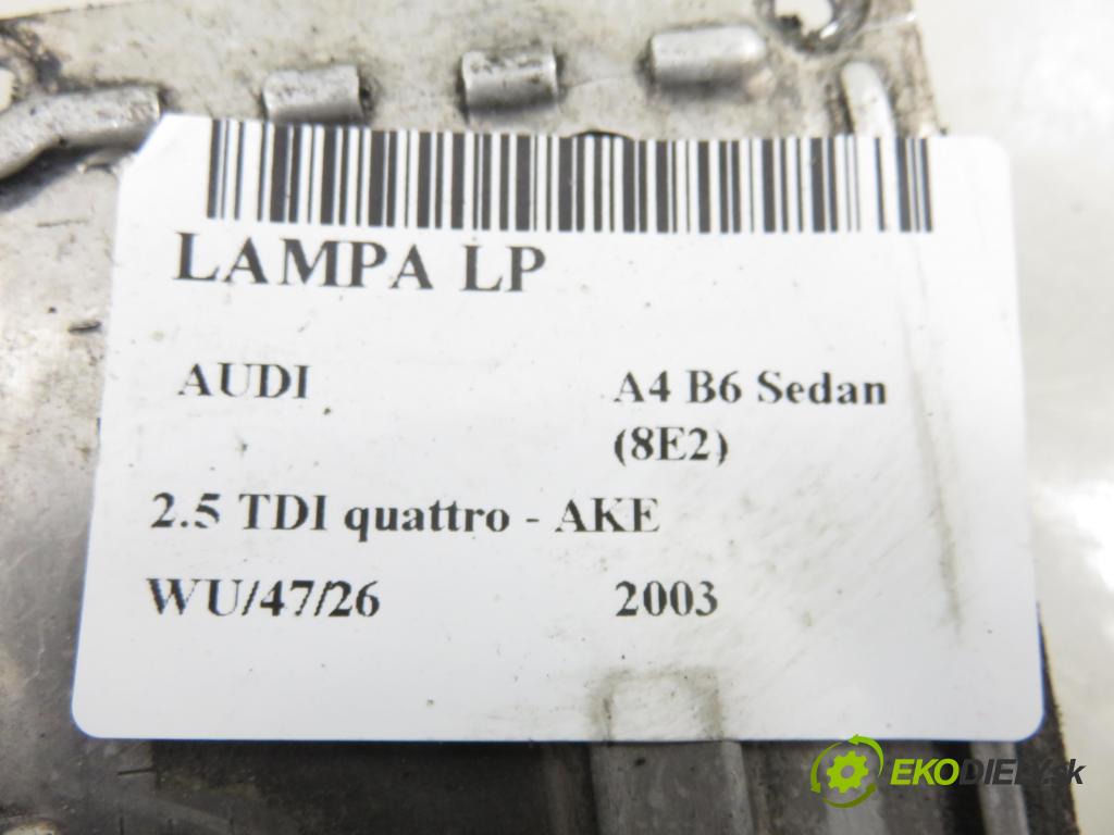 AUDI A4 (8E2, B6) SEDAN 2003 132,00 2.5 TDI V6 180 quattro - AKE 2496,00 Menič xenonová 73010157D