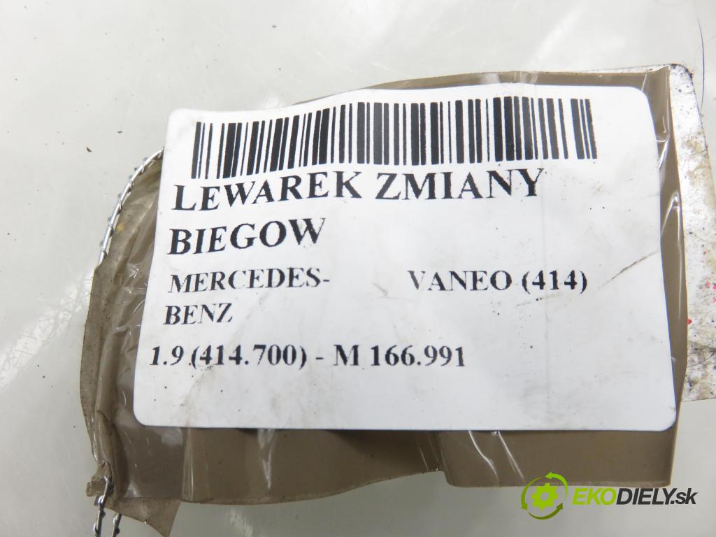 MERCEDES-BENZ VANEO (414) MINIVAN 2002 92,00 1.9 (414.700) - M 166.991 1898,00 ZVEDÁK: A1685400244