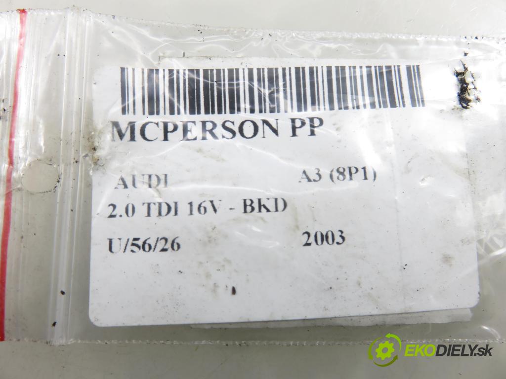 AUDI A3 (8P1) HB 2003 103,00 2.0 TDI PD 16V 140 1968,00 MCPERSON PP 1T0413031DA