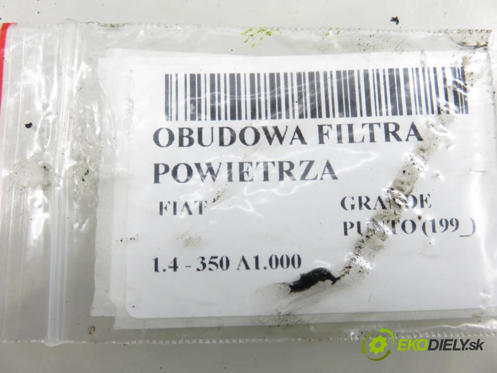 FIAT GRANDE PUNTO (199_) HB 2005 57,00 1.4 - 350 A1.000 1368,00 obal filtra vzduchu 51773400 (Kryt vzduchového filtru)