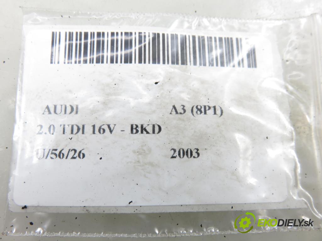 AUDI A3 (8P1) HB 2003 103,00 2.0 TDI PD 16V 140 1968,00 váha vzduchu vzduchu F00C2G2055