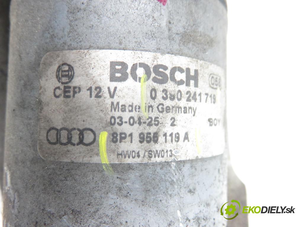 AUDI A3 (8P1) HB 2003 103,00 2.0 TDI PD 16V 140 1968,00 Motorček stieračov 8P1955023D ; 3397020644 ; 8P1955119A