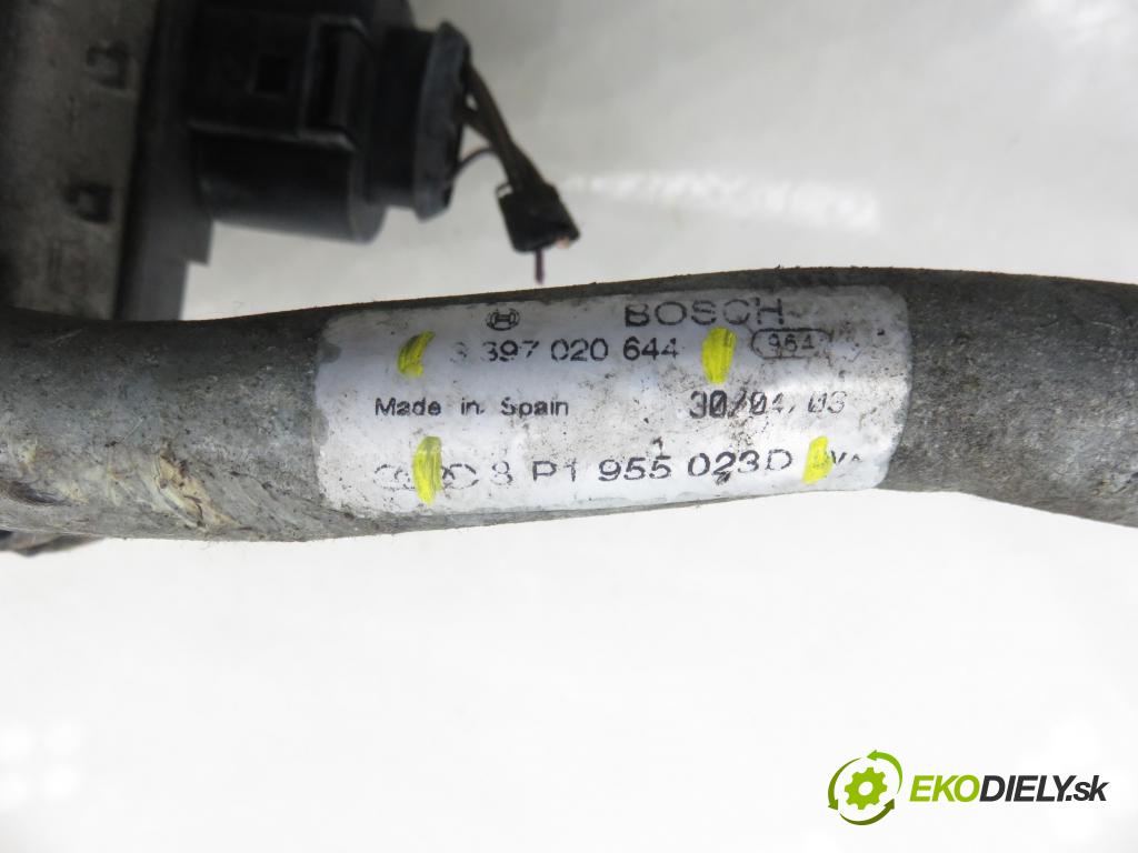 AUDI A3 (8P1) HB 2003 103,00 2.0 TDI PD 16V 140 1968,00 Motorček stieračov 8P1955023D ; 3397020644 ; 8P1955119A