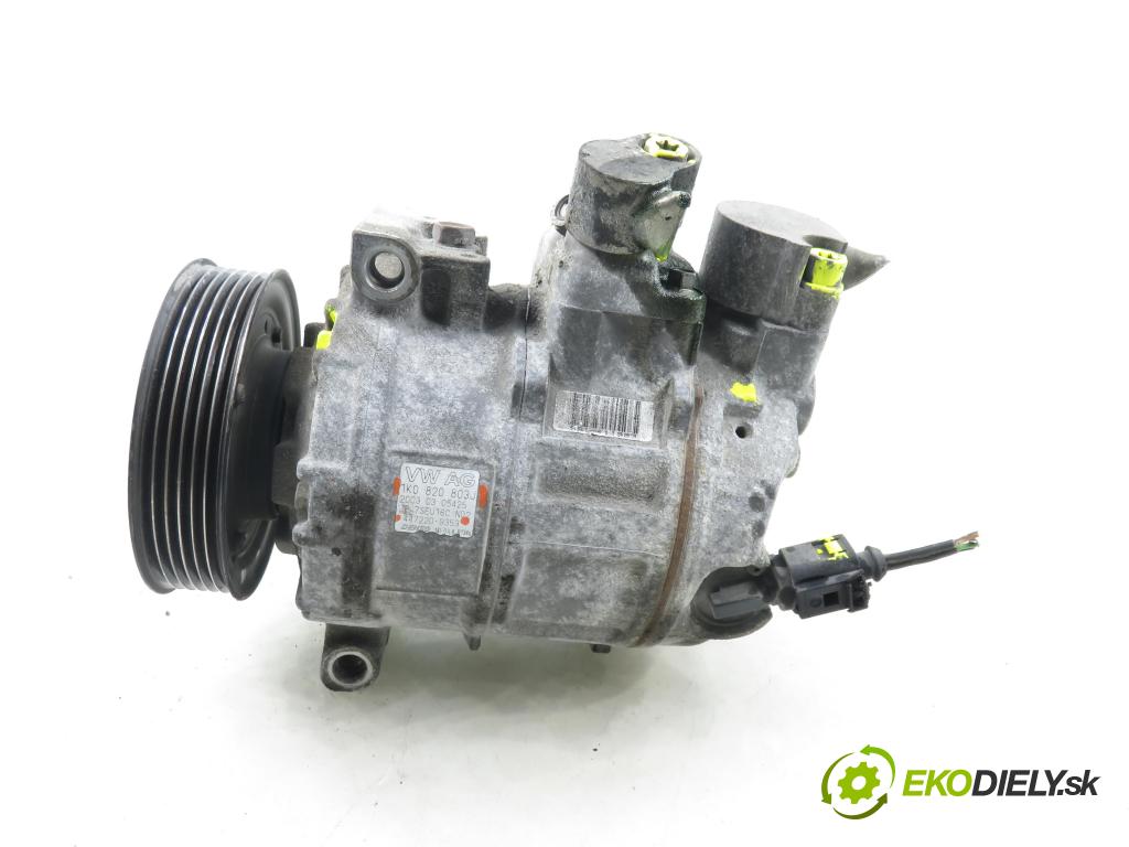VW TOURAN (1T1, 1T2) MINIVAN 2004 74,00 1.9 TDI PD 100 - AVQ 1896,00 KOMPRESOR: klimatizace 1K0820803J ; 4472209353 (Kompresor klimatizace)