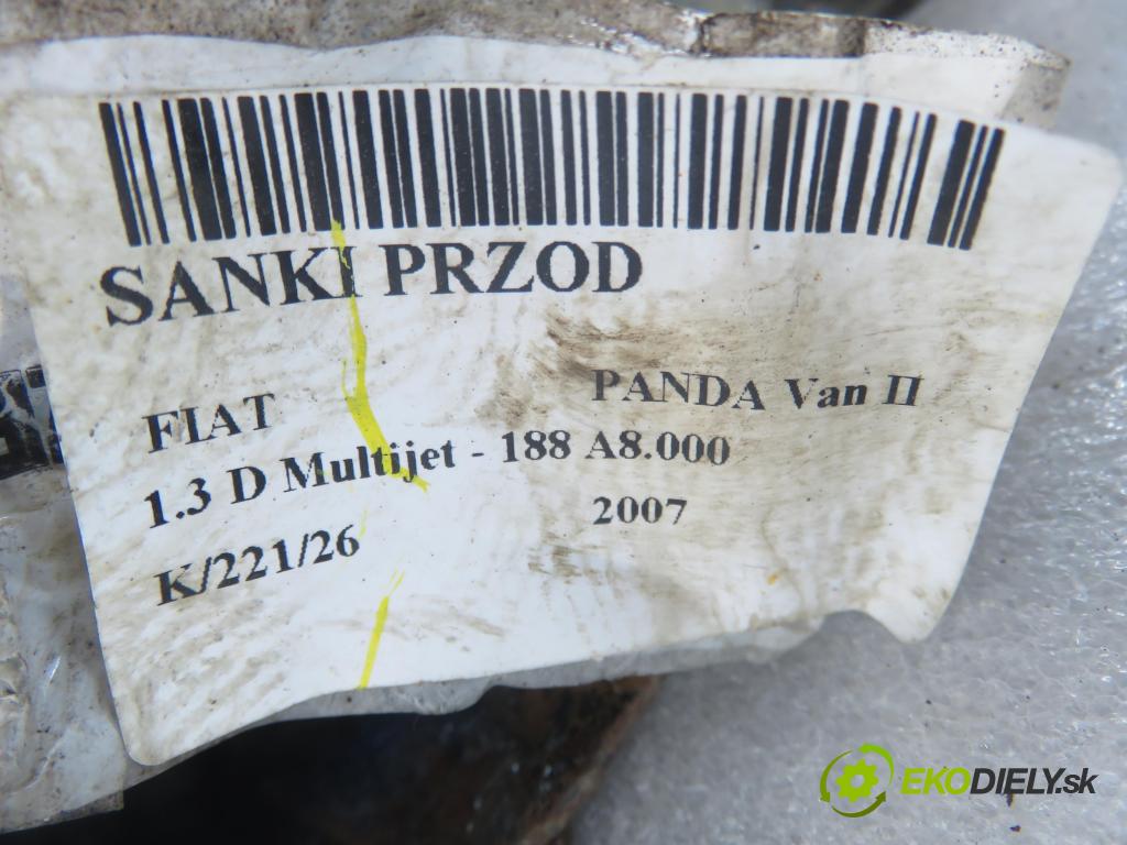 FIAT PANDA Van (169_) VAN 2007 51,00 1.3 D Multijet - 188 A8.000 1248,00 PŘEDNÍ: