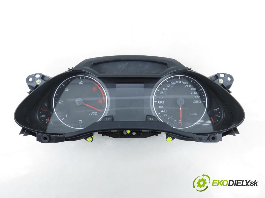 AUDI A4 Avant (8K5, B8) KOMBI 2008 100,00 2.0 TDI - CAGB 1968,00 Prístrojovka elektrický 8K0920930C