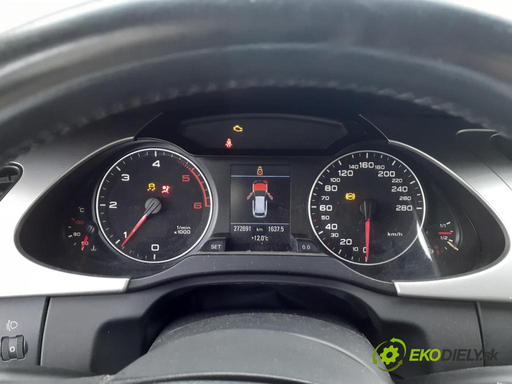 AUDI A4 Avant (8K5, B8) KOMBI 2008 100,00 2.0 TDI - CAGB 1968,00 Prístrojovka elektrický 8K0920930C