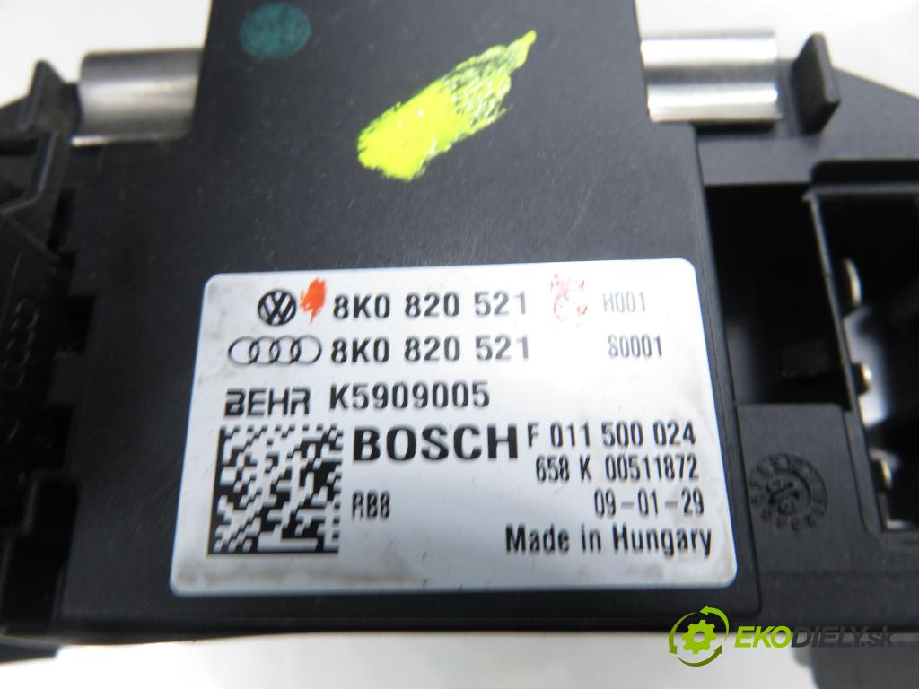 AUDI A4 Avant (8K5, B8) KOMBI 2008 100,00 2.0 TDI - CAGB 1968,00 ventilátor větráku 8K1820021 ; 8K0820521