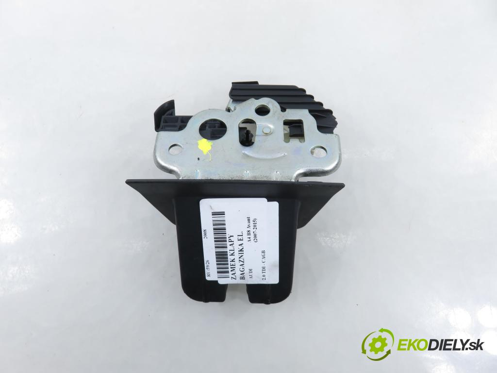 AUDI A4 Avant (8K5, B8) KOMBI 2008 100,00 2.0 TDI - CAGB 1968,00 zámok dverí kufor EL.