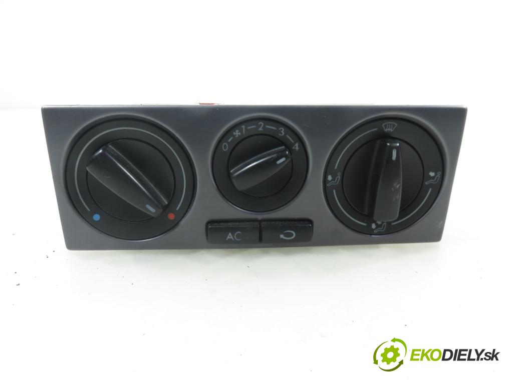 VW GOLF IV (1J1) HB 2003 74,00 1.9 TDI PD 101 - AXR 1896,00 Panel kúrenia KLIMATIZACE: 1J0820045F