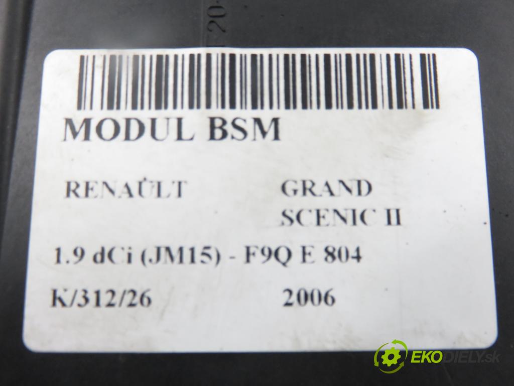 RENAULT GRAND SCENIC II (JM0/1_) MINIVAN 2006 0,00 1.9 dCi (JM15) - F9Q E 804 1870,00 MODUL BSM 8200481866F