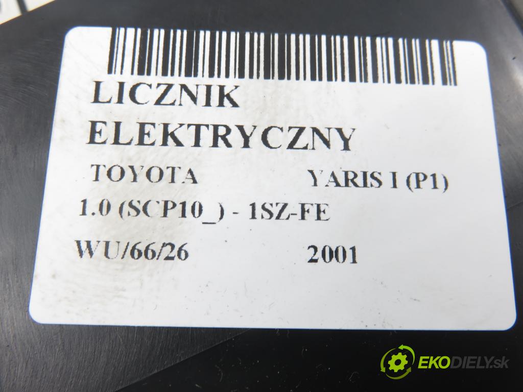 TOYOTA YARIS (_P1_) HB 2001 50,00 1.0 VVT- i 68 - 1SZ-FE 998,00 Prístrojovka elektrický 8380052610 ; 4573000890