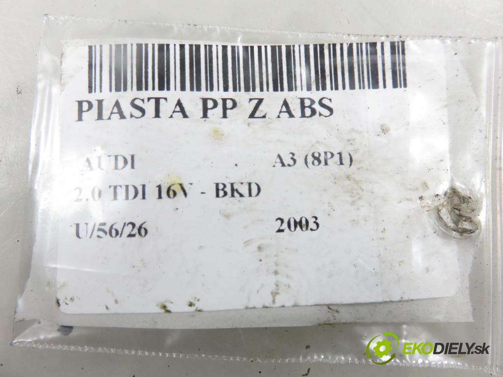 AUDI A3 (8P1) HB 2003 103,00 2.0 TDI PD 16V 140 1968,00 náboj PP ABS