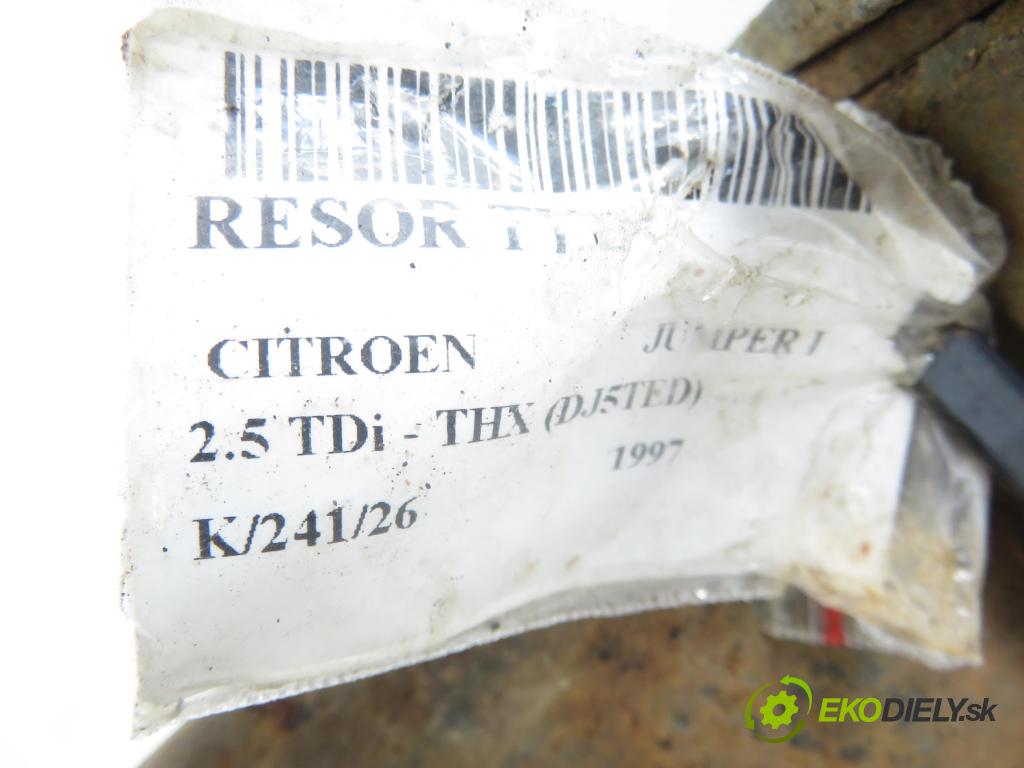 CITROEN JUMPER Platforma / podwozie (230) KABINA/PLATFORMA 1997 79,00 2.5 TDi - THX (DJ5TED) 2446,00 Listové pero zadné