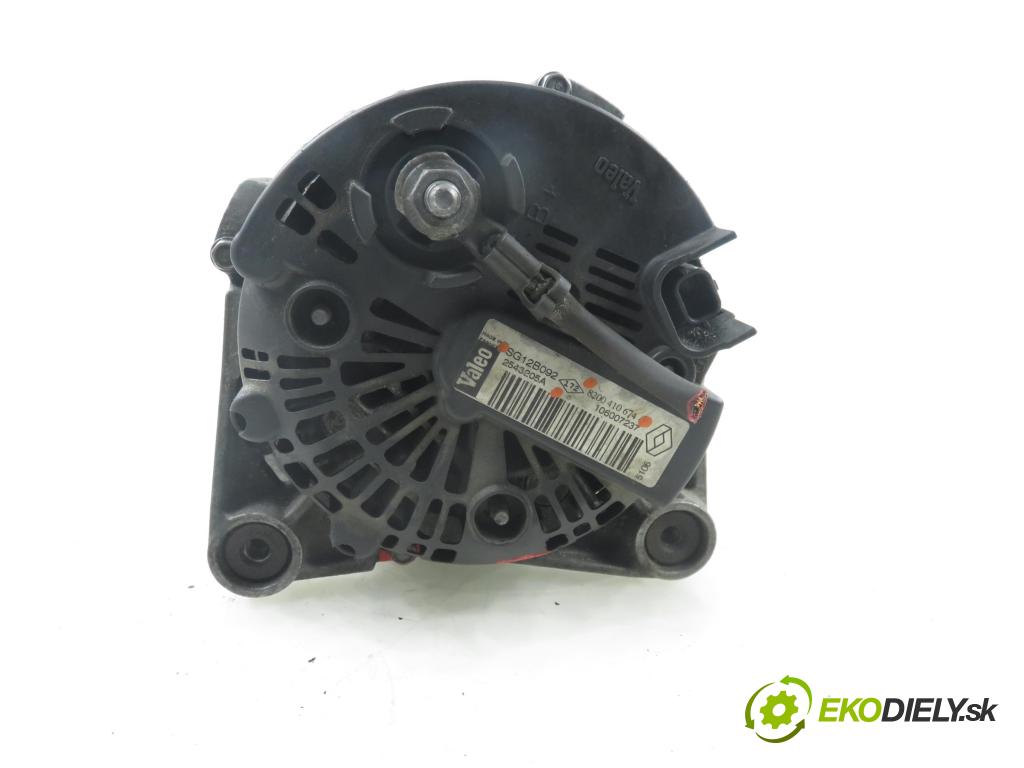 RENAULT GRAND SCENIC II (JM0/1_) MINIVAN 2006 0,00 1.9 dCi (JM15) - F9Q E 804 1870,00 Alternátor SG12B092 ; 8200410674 (Alternátor)