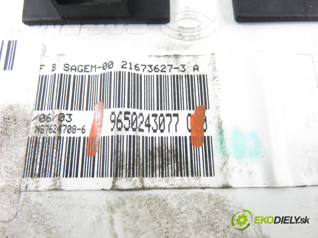 PEUGEOT 307 (3A/C) HB 2003 79,00 2.0 HDi 110 - RHS 1997,00 ZOBRAZIT: 9650243077