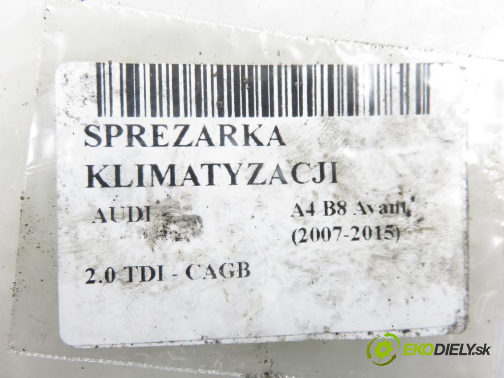 AUDI A4 Avant (8K5, B8) KOMBI 2008 100,00 2.0 TDI - CAGB 1968,00 KOMPRESOR: klimatizace  (Kompresor klimatizace)