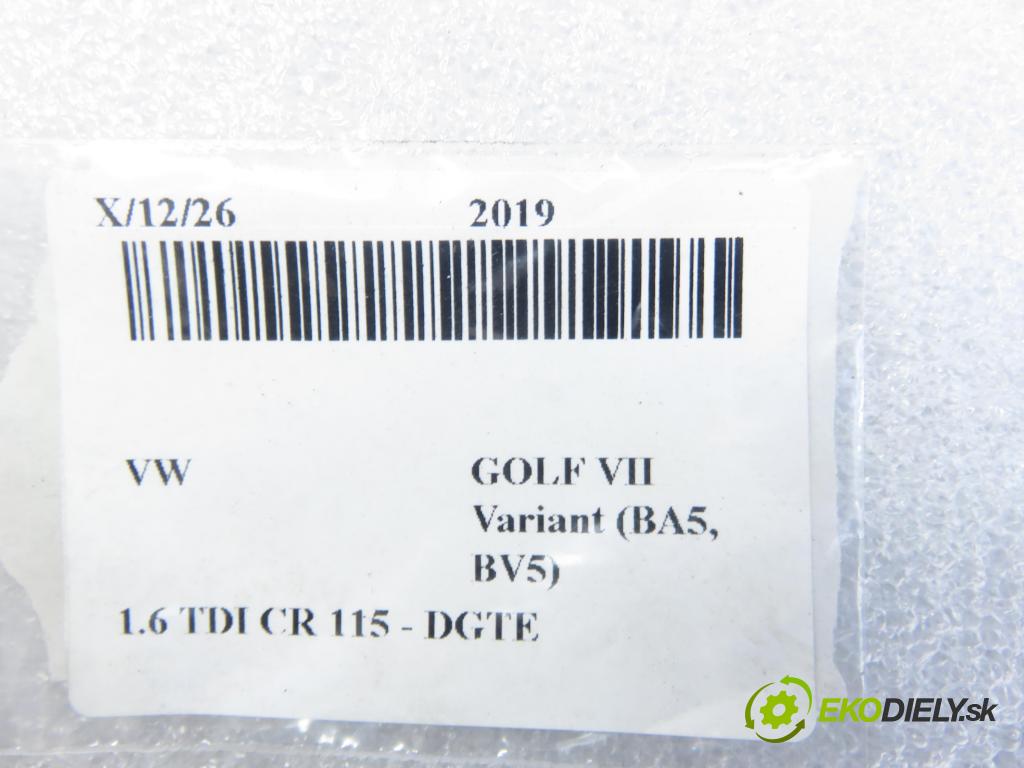 VW GOLF VII Variant (BA5, BV5) KOMBI 2019 850,00 1.6 TDI CR 115 - DGTE 1598,00 výztuha zadní část ABS 5Q0501049BL