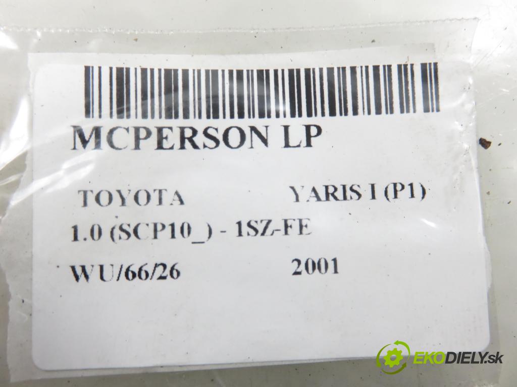 TOYOTA YARIS (_P1_) HB 2001 50,00 1.0 VVT- i 68 - 1SZ-FE 998,00 MCPERSON LP