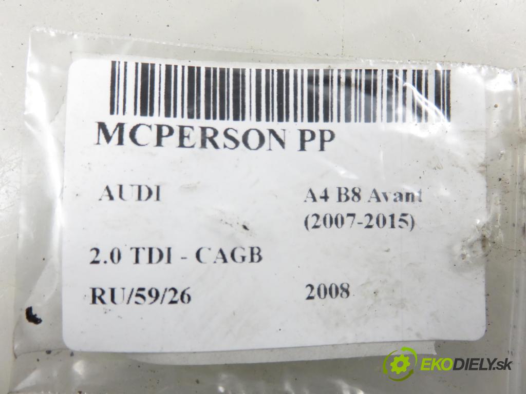 AUDI A4 Avant (8K5, B8) KOMBI 2008 100,00 2.0 TDI - CAGB 1968,00 MCPERSON PP
