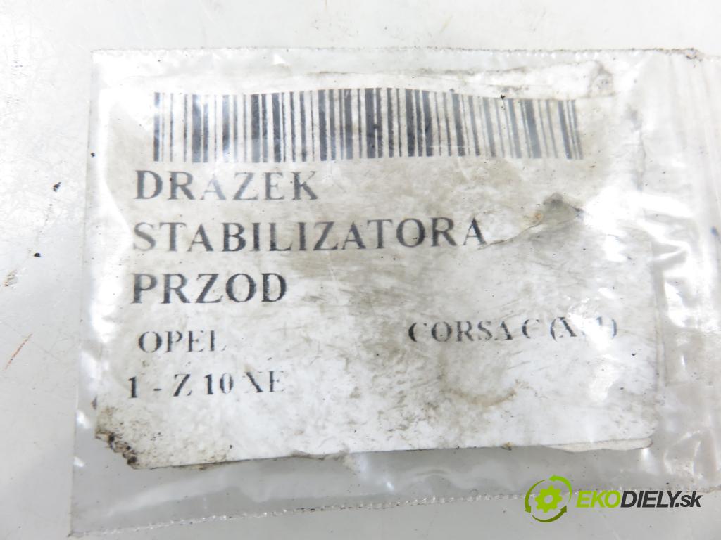 OPEL CORSA C (X01) HB 2001 43,00 1.0 12V 58 - Z 10 XE 973,00 TYČ: stabilizátora predný