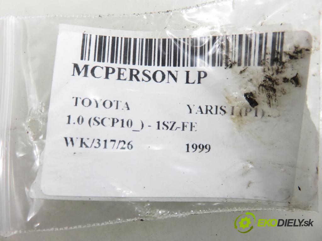 TOYOTA YARIS (_P1_) HB 1999 50,00 1.0 VVT- i 68 - 1SZ-FE 998,00 MCPERSON LP