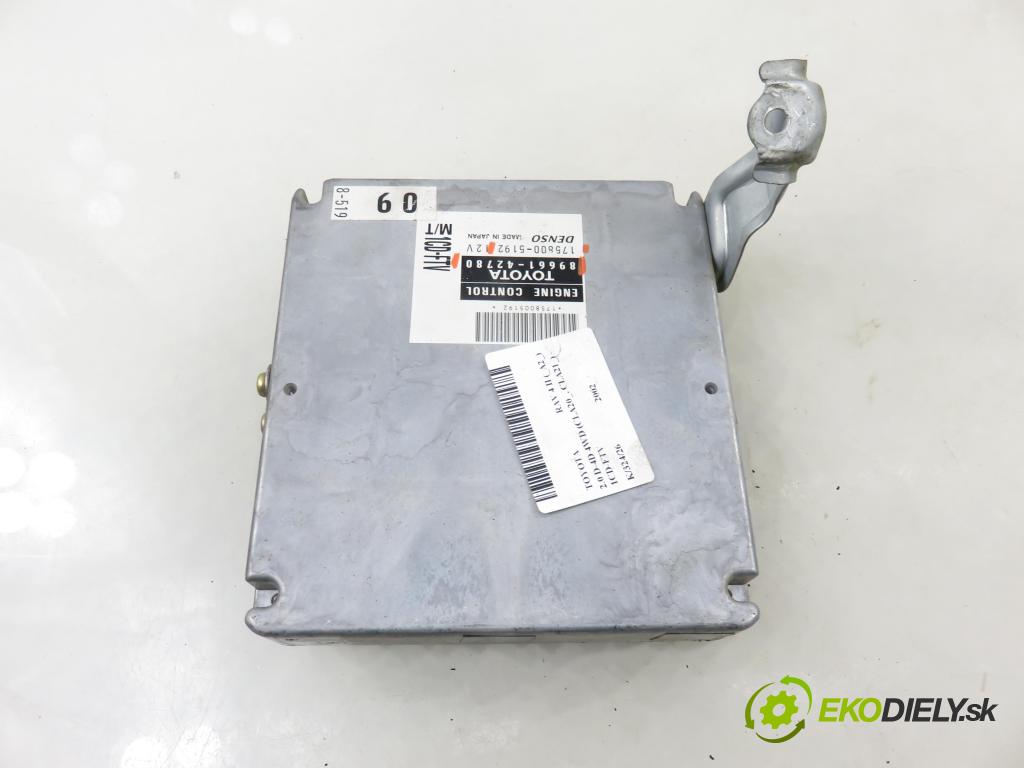 TOYOTA RAV 4 II (_A2_) SUV 2002 85,00 2.0 D-4D 4WD 116 - 1CD-FTV 1995,00 Riadiaca jednotka Motor 8966142780 ; 1758005192