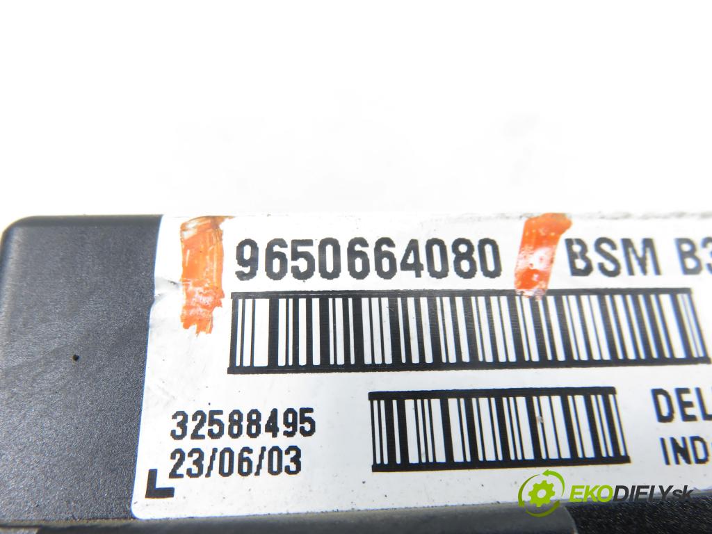 PEUGEOT 307 (3A/C) HB 2003 79,00 2.0 HDi 110 - RHS 1997,00 MODUL BSM 9650664080