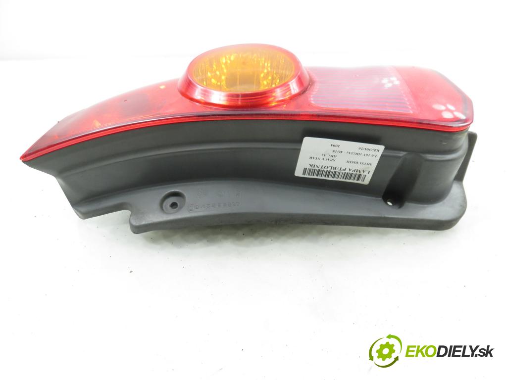 MITSUBISHI SPACE STAR nadwozie wielkoprzestrzenne (MPV) (DG_A) MINIVAN 2004 72,00 1.6 16V (DG3A) 98 - 4G18 1584,00 světlo pravé zadní MR913174