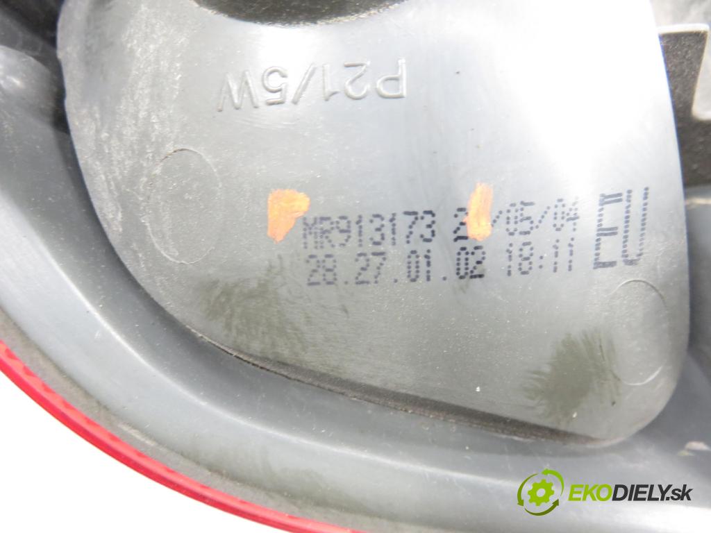 MITSUBISHI SPACE STAR nadwozie wielkoprzestrzenne (MPV) (DG_A) MINIVAN 2004 72,00 1.6 16V (DG3A) 98 - 4G18 1584,00 Svetlo ľavé zadné MR913173