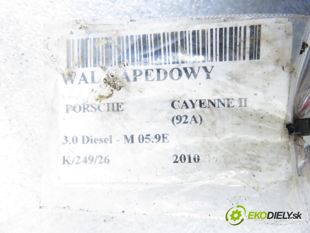 PORSCHE CAYENNE II (92A) SUV 2010 176,00 3.0 Diesel - M 05.9E 2967,00 WAL ŘÍZENÍ 7P0521102K