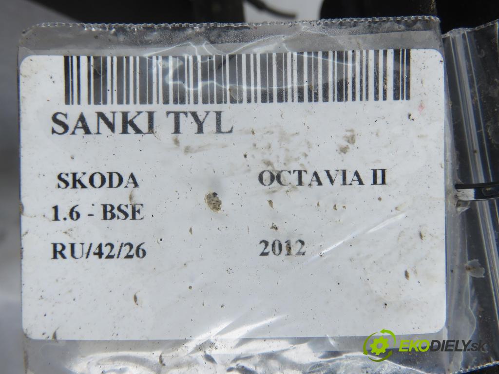 SKODA OCTAVIA II (1Z3) LIFTBACK 2012 75,00 1.6 - BSE 1595,00 ZADNÍ: