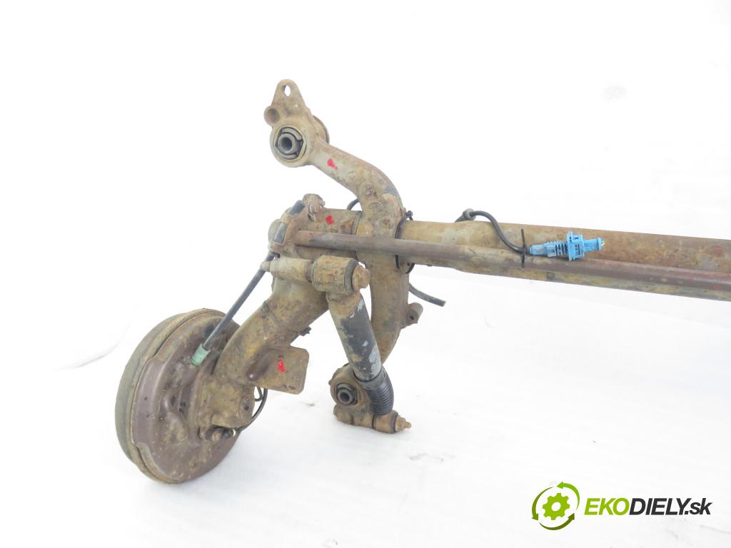 PEUGEOT 206 liftback (2A/C) HB 2003 55,00 1.4 75 - KFW 1360,00 výztuha zadní část ABS